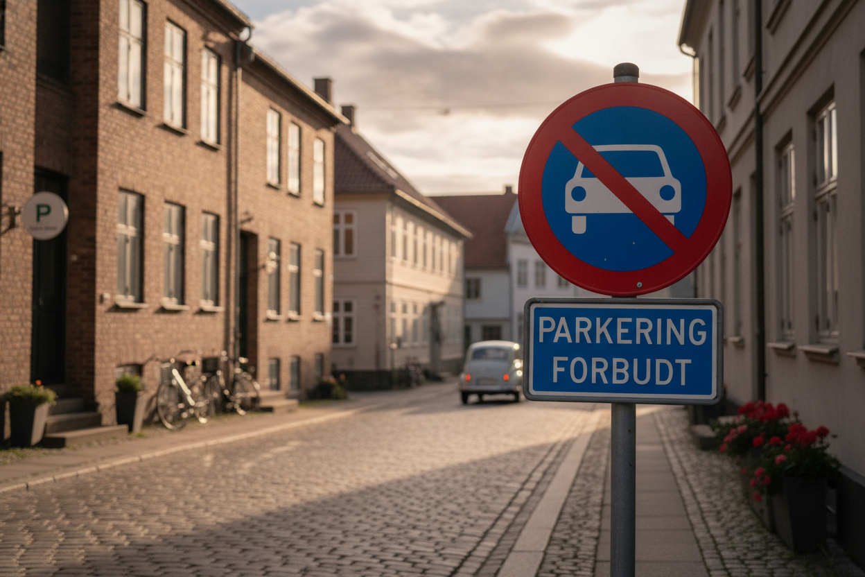 Alt du skal vide om parkering forbudt skilt: Regler, typer og opsætning