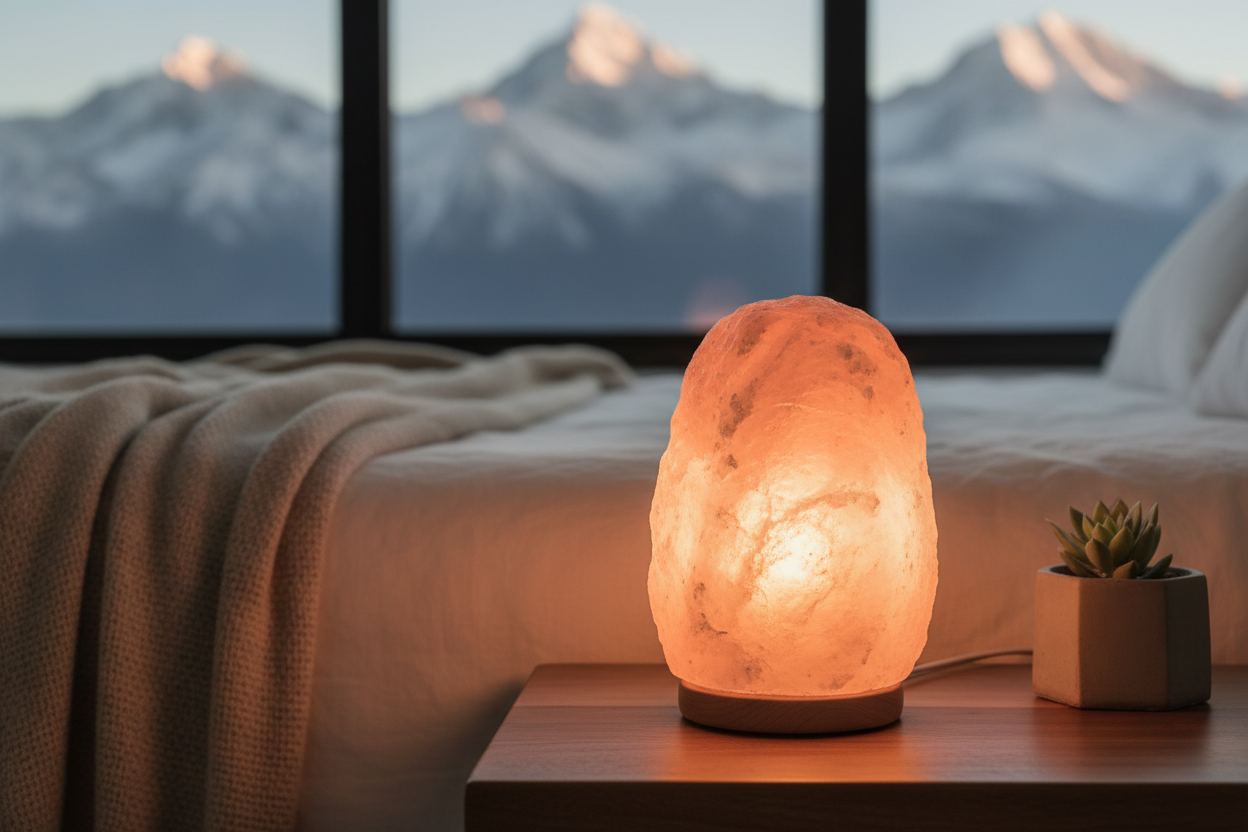Himalayasaltlamper: En naturlig kilde til velvære i dit hjem
